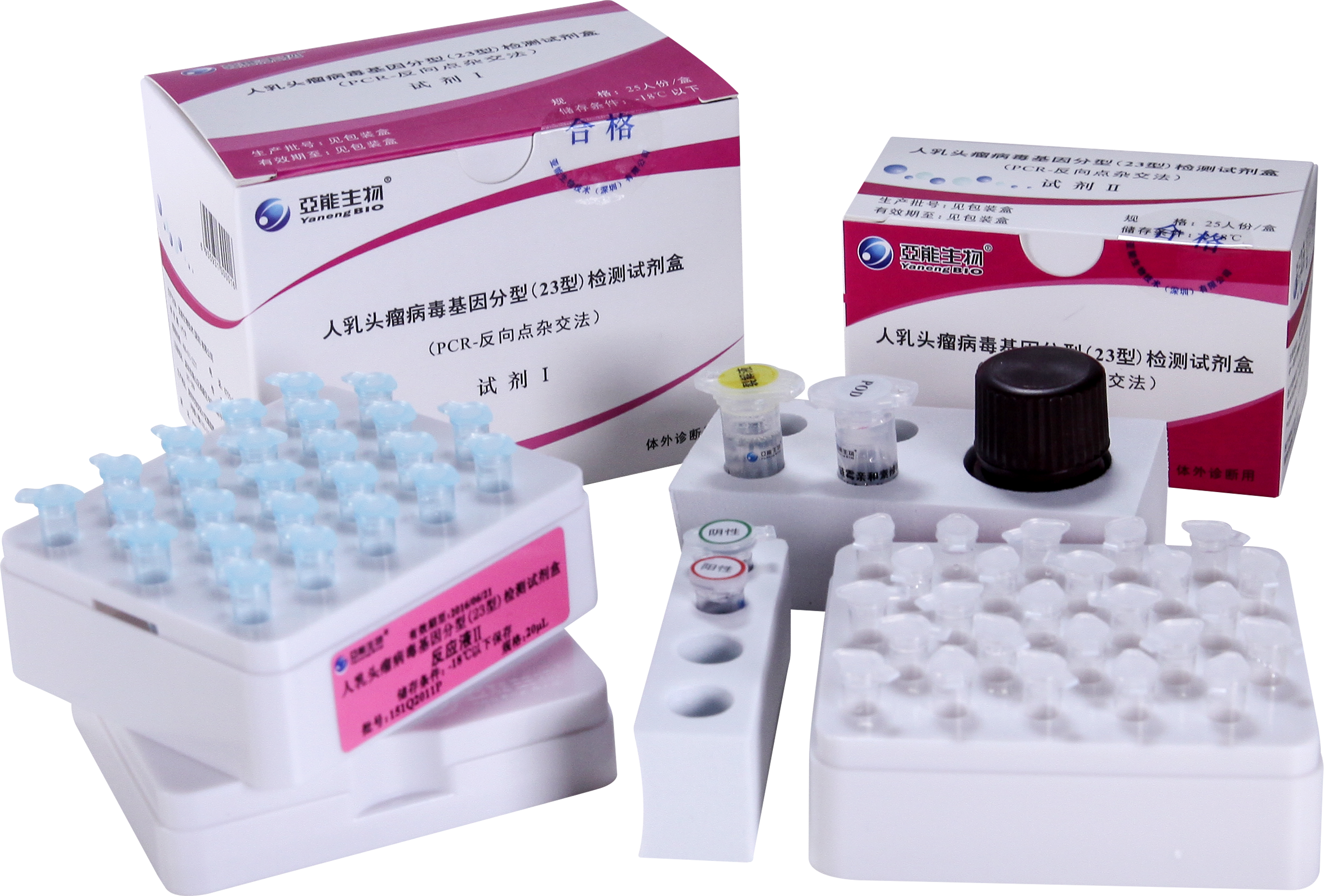 【亚能】人乳头瘤病毒基因分型(23型)检测试剂盒(PCR-反向点杂交法)