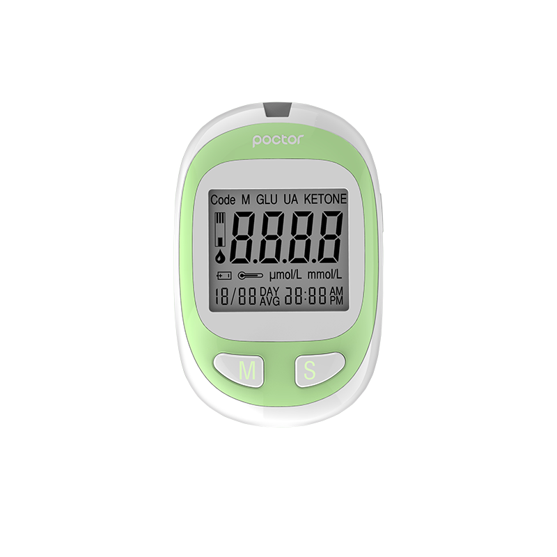 【乐普】血糖、酮体、尿酸检测仪Poctor M3101