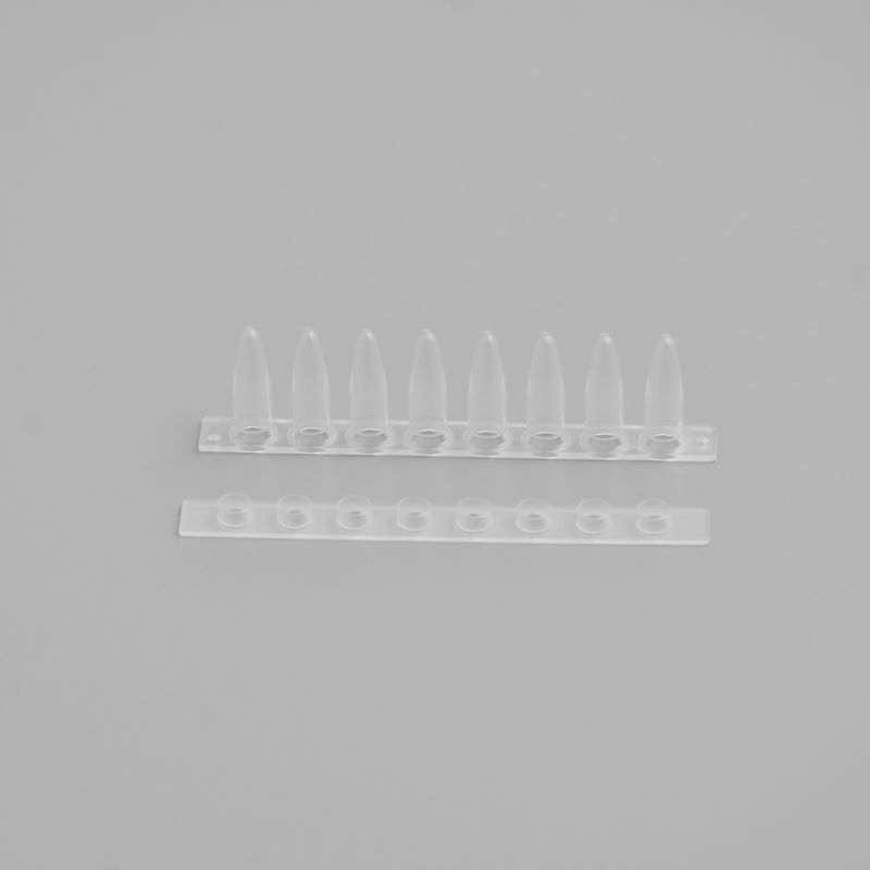 【国盛】0.2ml透明PCR8联管&管盖