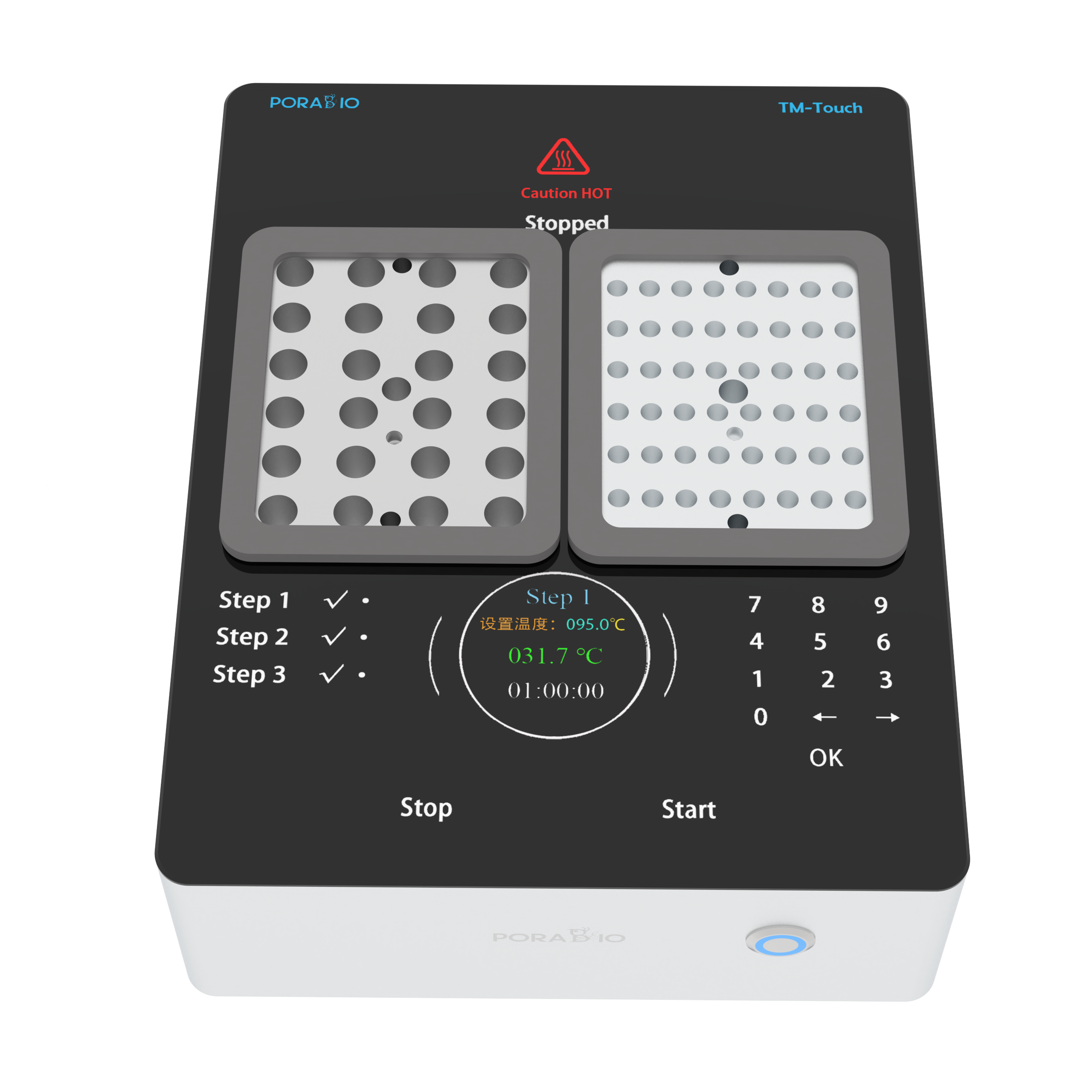 【普睿博】双模块安全高温金属浴
